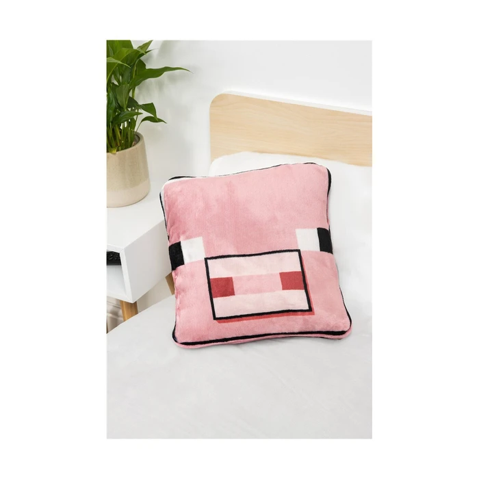Paladone Products Μαξιλάρι Κουβέρτα Minecraft Pig