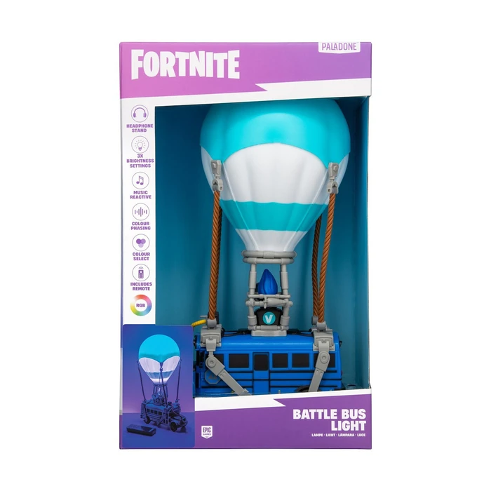 Paladone Products Φωτιστικό Battle Bus Diorama Fortnite