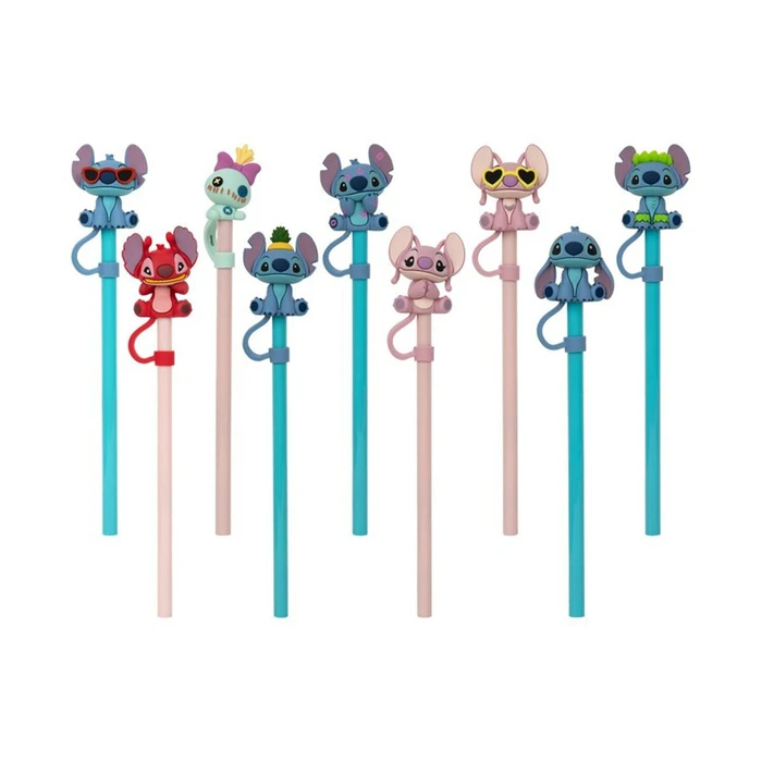 Paladone Disney Stitch Topper Straw (Blind Bag) - 1pc