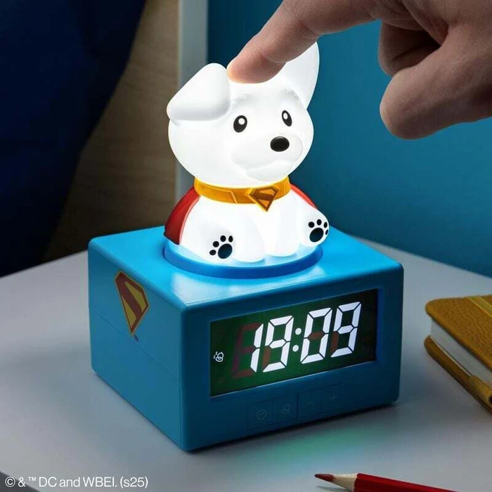 Paladone Products Superman Krypto Alarm Clock