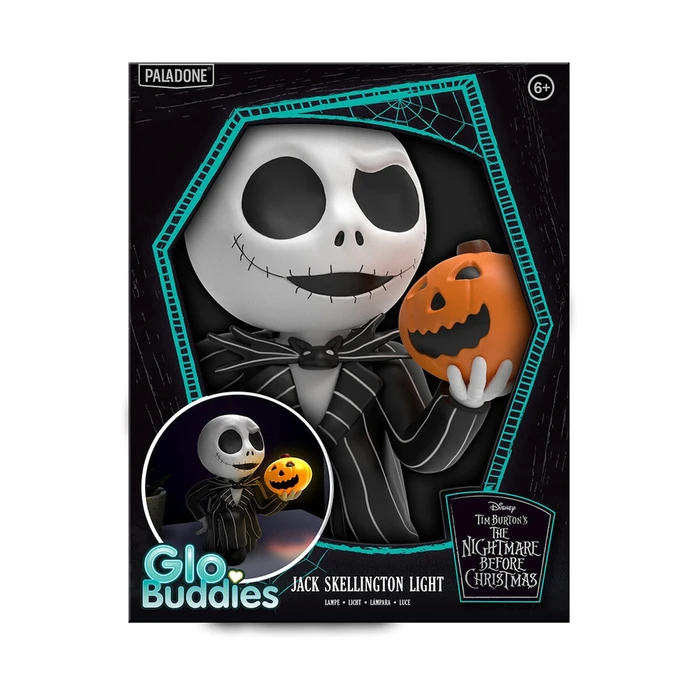 Paladone: Το Nightmare Before Christmas - Φωτιστικό Jack Skellington GloBuddie (PP16655NBCVN)