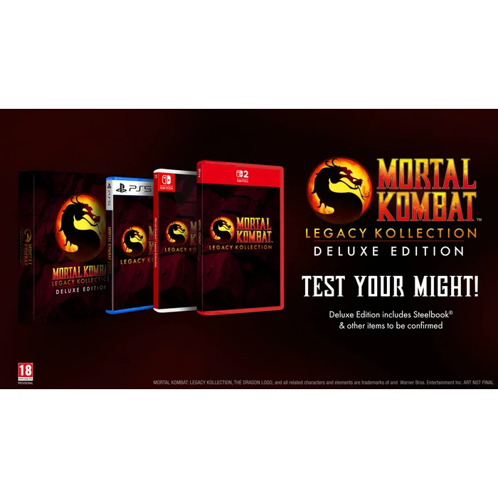 Nintendo Switch Warner Bros Mortal Kombat Legacy Kollection Deluxe Edition