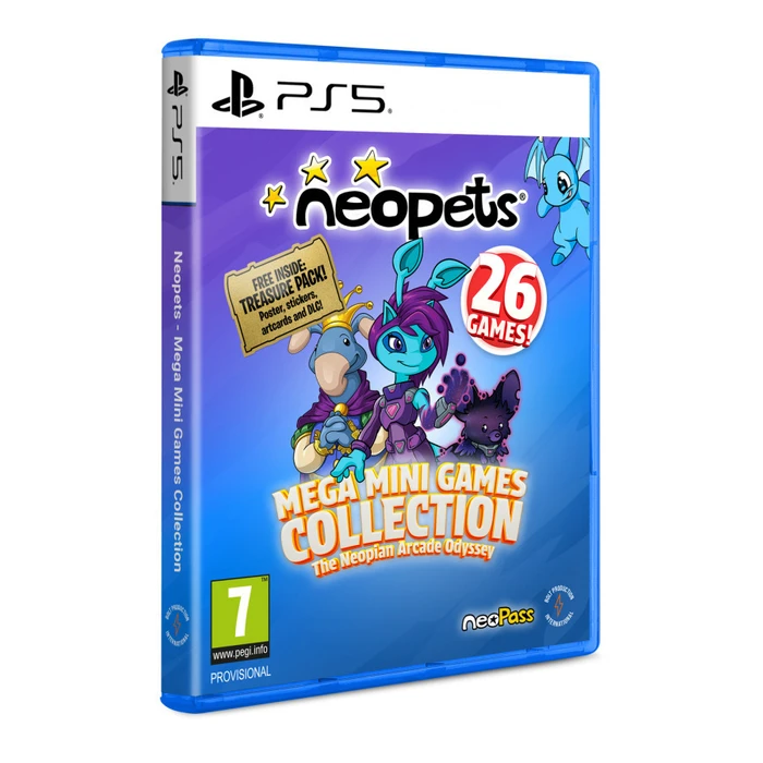 UIG PS5 Παιχνίδι Neopets Mega Mini Games Collection The Neopian Arcade Odyssey Day One Edition