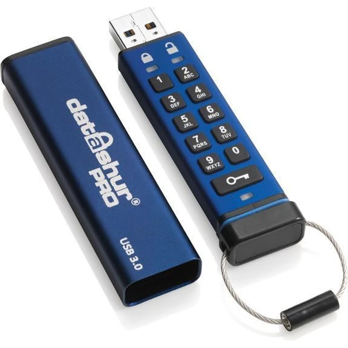 iStorage datAshur Pro 32GB USB 3.0 Flash Drive (Blue/Black)