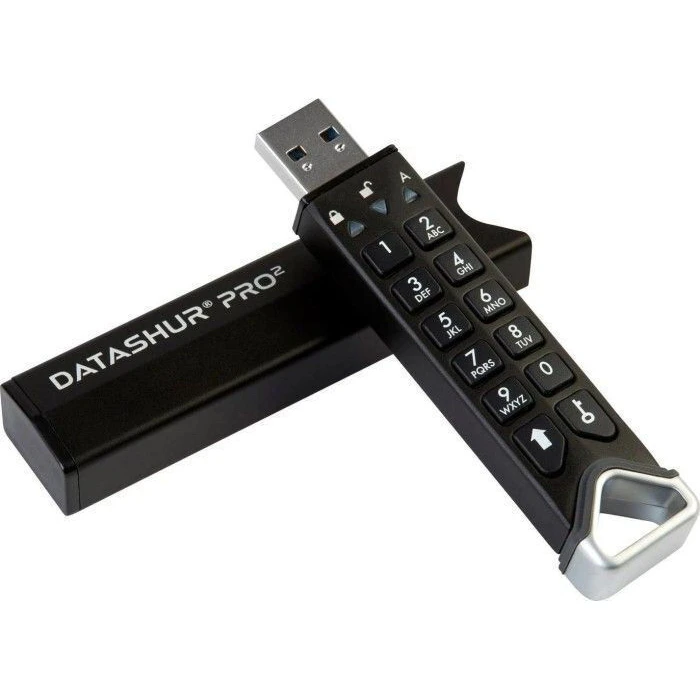 iStorage datAshur PRO2 USB stick 32GB (μαύρο)
