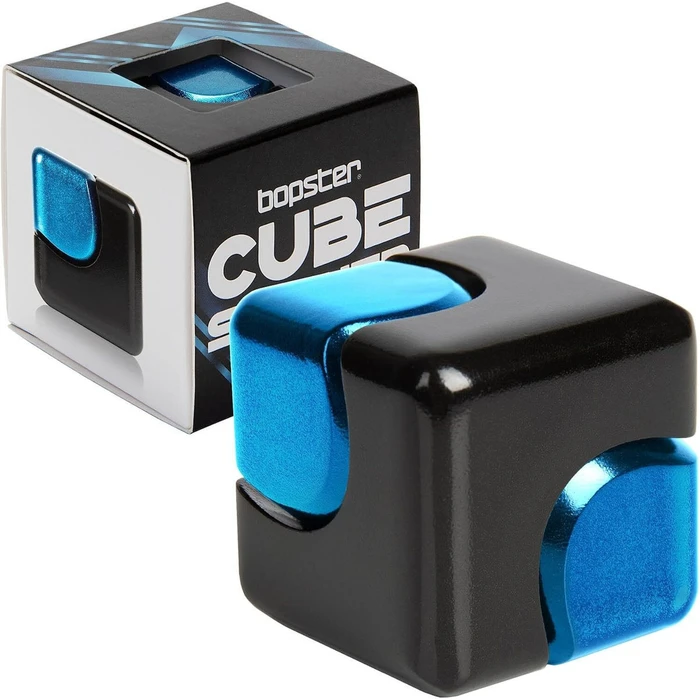 Bopster - Fidget Spinner Cube - Μαύρο & Μπλε