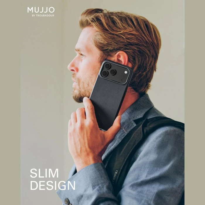 Mujjo Full Back Cover Leather 1mm (iPhone 17 Pro Max)