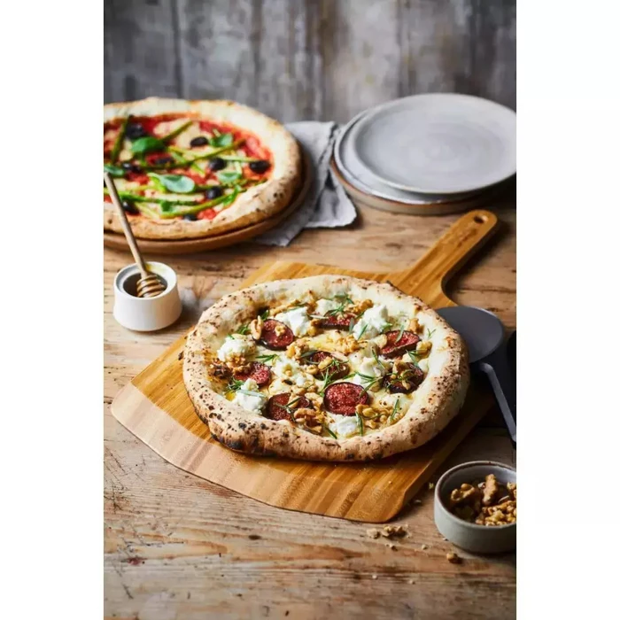 Αξεσουάρ BBQ Ooni Bamboo Pizza Peel 40 cm ξύλινη επιφάνεια μεταφοράς και σερβιρίσματος πίτσας
