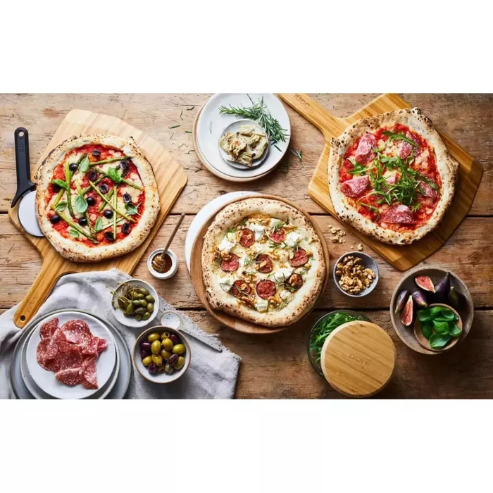 Αξεσουάρ BBQ Ooni Bamboo Pizza Peel 40 cm ξύλινη επιφάνεια μεταφοράς και σερβιρίσματος πίτσας