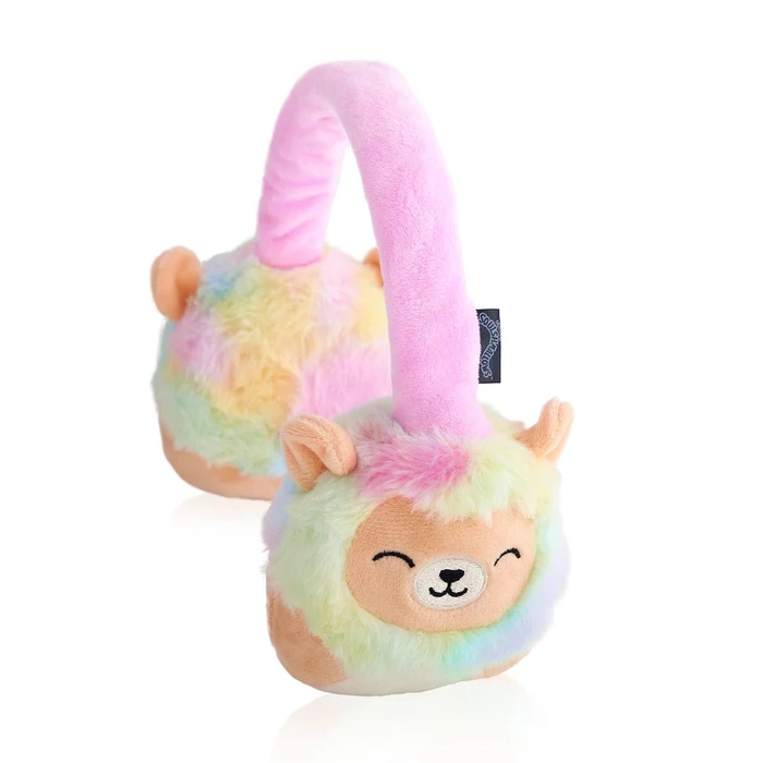 Lazerbuilt Squishmallows Leonard the Lion - Λούτρινα Ασύρματα Παιδικά Ακουστικά με Μικρόφωνο