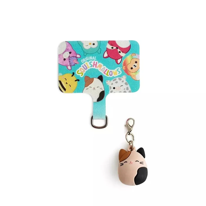 Lazerbuilt Squishmallows Cam Cat Μπρελόκ Κινητού - Universal