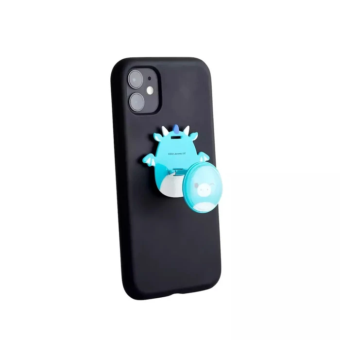 Lazerbuilt Squishmallows Tatiana Dragon – Universal Phone Grip & Βάση Στήριξης (Λούτρινη Υφή)