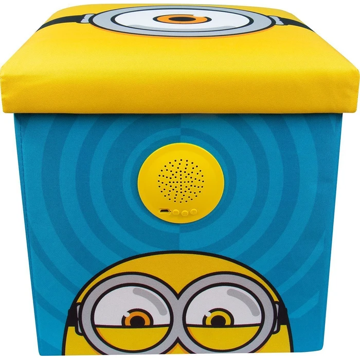 Fizz κουτί αποθήκευσης Minions με ενσωματωμένο ηχείο μπλε