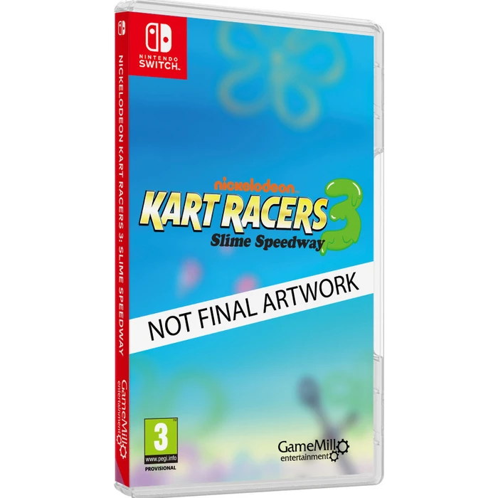 Nintendo Switch MAXIMUM GAMES NSW Nickelodeon Kart Racers 3 Slime Speedway Code in a Box