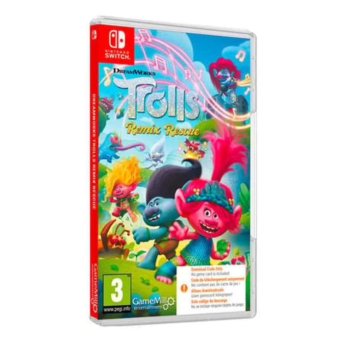 MAXIMUM GAMES Παιχνίδι Nintendo Switch Dreamworks Trolls Remix Rescue Code in a Box