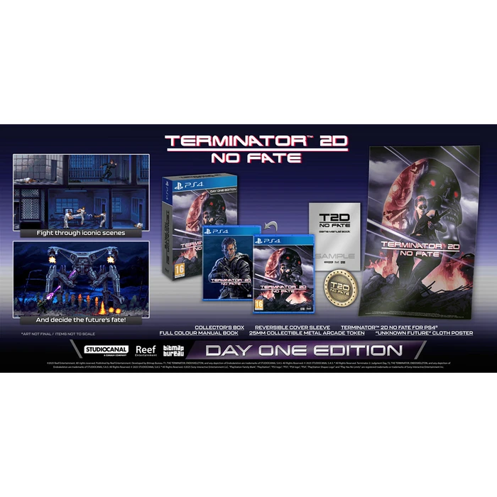 REEF ENTERTAINMENT Παιχνίδι PS4 Terminator 2D No Fate Day One Edition