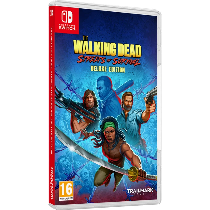 NSW The Walking Dead: Streets of Survival - Deluxe Edition (Nintendo Switch, Physical)