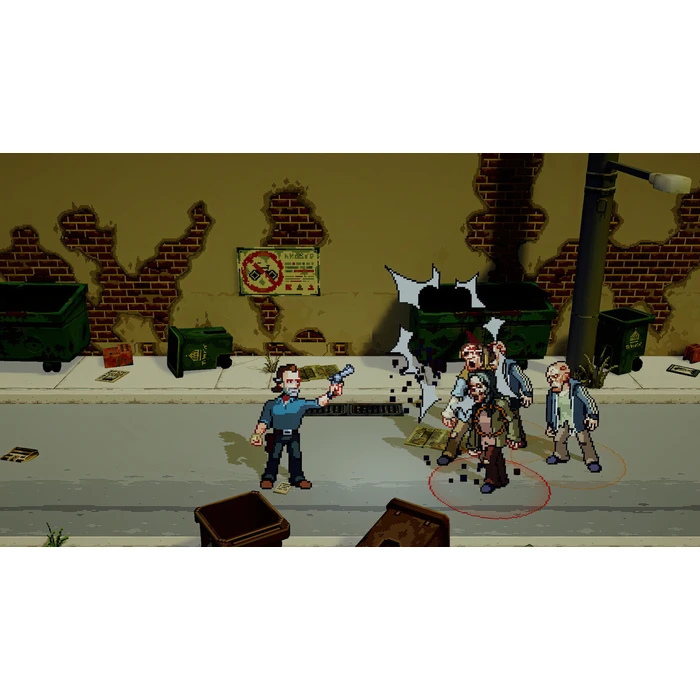 NSW The Walking Dead: Streets of Survival - Deluxe Edition (Nintendo Switch, Physical)