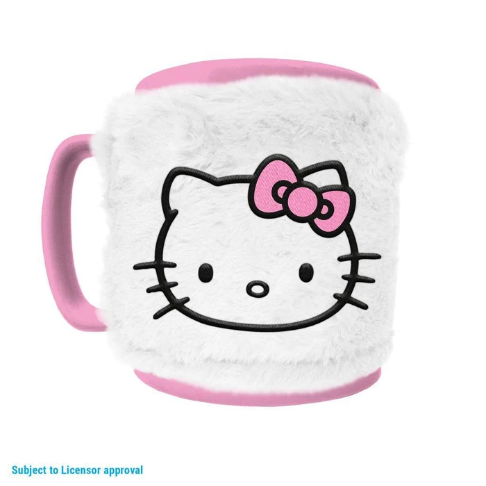 Pyramid Sanrio Κούπα Fuzzy με Αποσπώμενο Κάλυμμα Hello Kitty