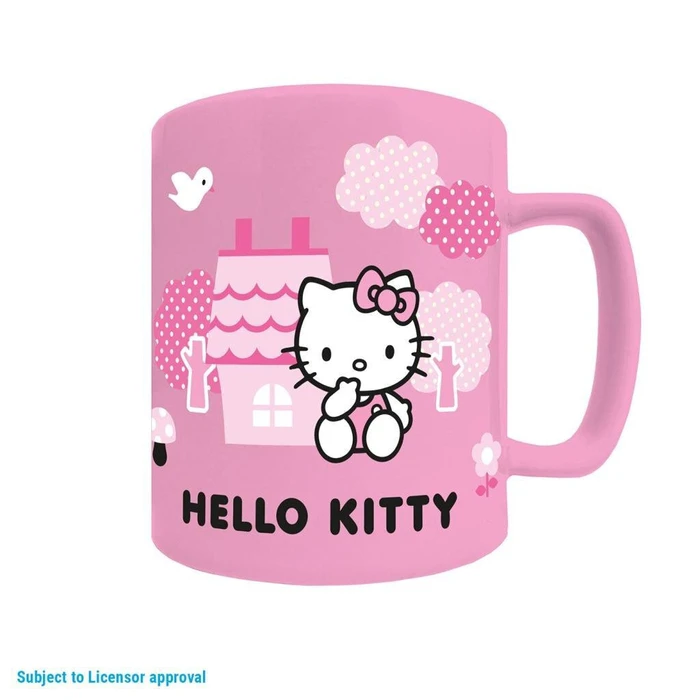 Pyramid Sanrio Κούπα Fuzzy με Αποσπώμενο Κάλυμμα Hello Kitty
