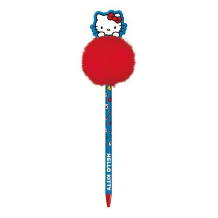Pyramid Sanrio Hello Kitty Πένα με Πομ Πομ