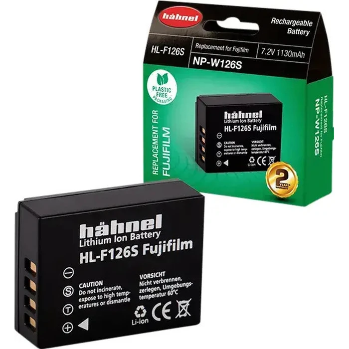H?hnel Εφεδρική Μπαταρία HL-F126S - Τύπος Fujifilm NP-W126S