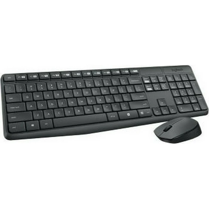 Logitech Wireless Combo MK235 - Wireless Keyboard & Mouse (International English)