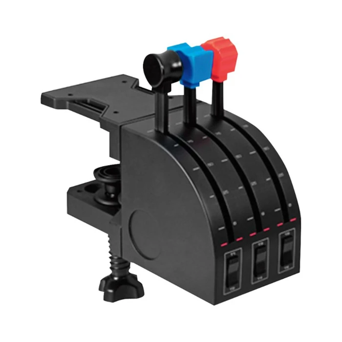Logitech G Saitek Pro Flight Yoke System PC Joystick Ενσύρματο Συμβατό με PC