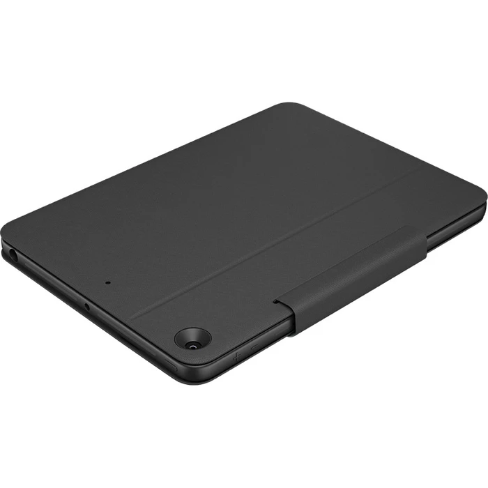 Logitech Rugged Folio Θήκη Flip με Πληκτρολόγιο UK English Graphite (iPad 2019/2020/2021 10.2'')