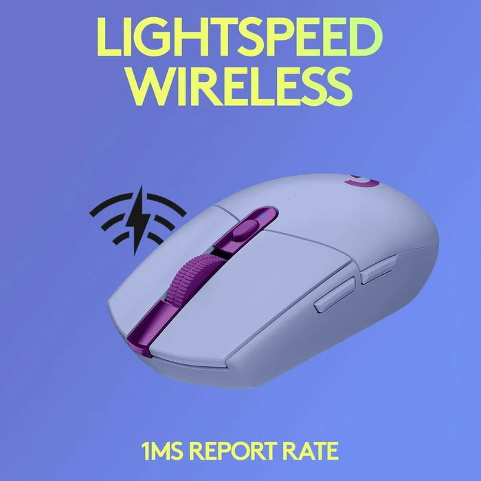 Gaming Mouse Logitech G305 Wireless 12000 DPI Purple