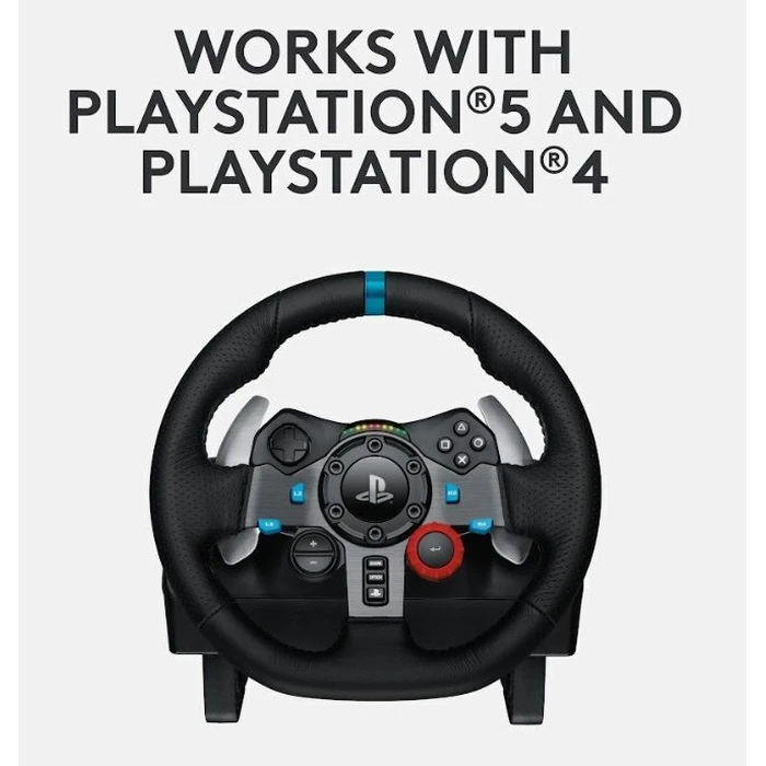 Gaming Logitech G29 Driving Force Racing Wheel PlayStation 4 5 White