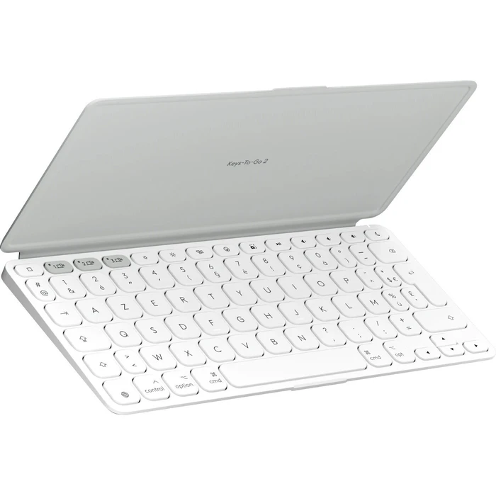 LOGITECH Keys‑To‑Go 2 Ασύρματο Bluetooth Μίνι Πληκτρολόγιο - Γκρι (US International)