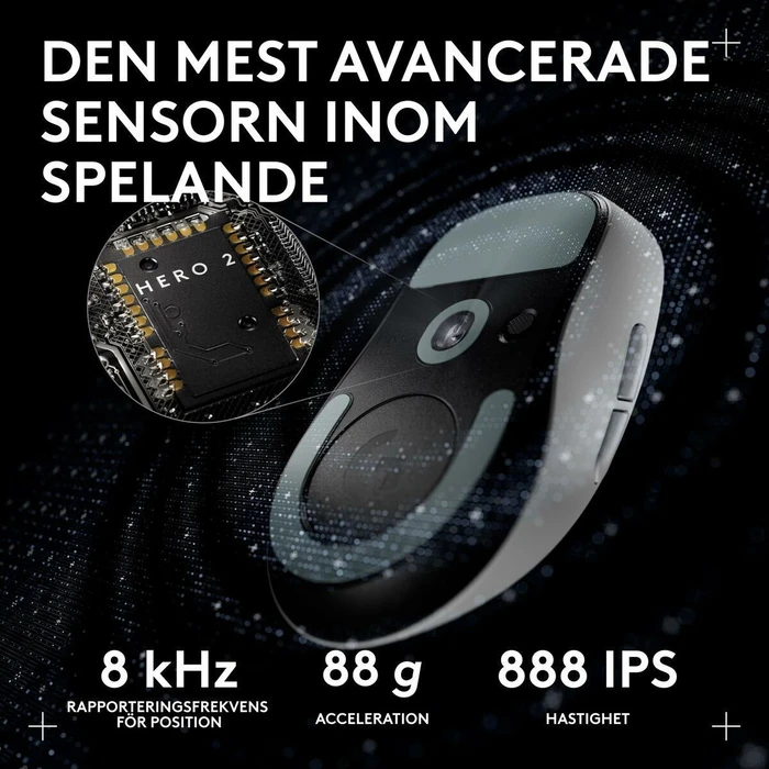 Logitech G PRO X Superlight 2 Lightspeed Gaming Mouse - White