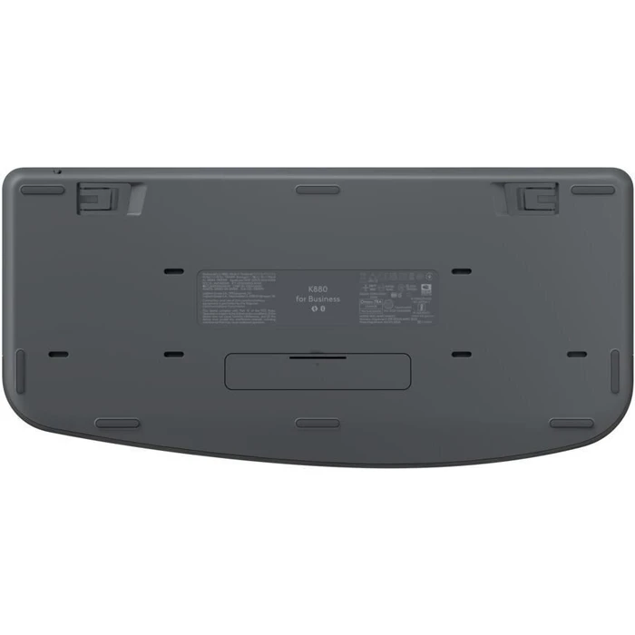 Logitech Comfort Plus MK880 For Business Ασύρματο Σετ Πληκτρολόγιο & Ποντίκι International English Γκρι