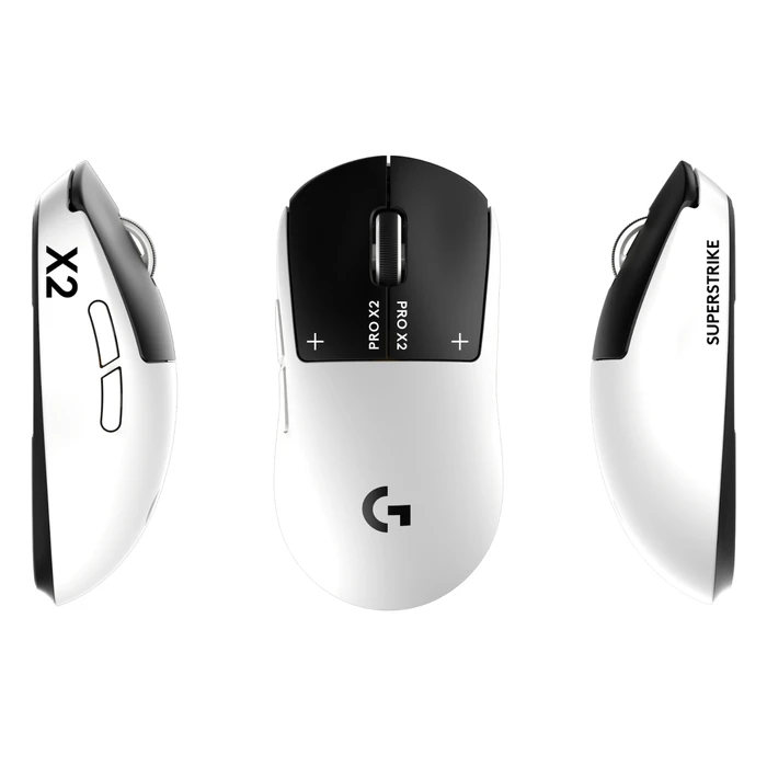 Logitech G PRO X2 SUPERSTRIKE Wireless Gaming Mouse 44000 DPI Black