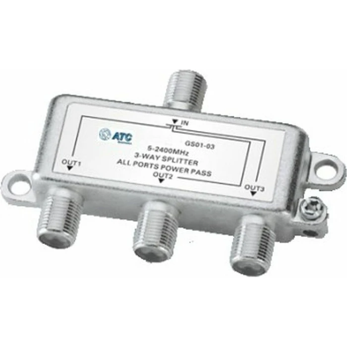 ATC 3-way TV/SAT Splitter 5-2400MHz