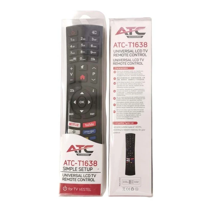 ATC T-1638 Universal Remote Control for Vestel (Atc)