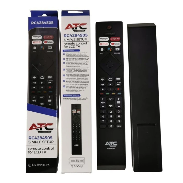 ATC Remote Control RC4284505/01RP for Philips LCD TVs