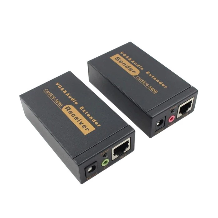 VGA Extender 100m over UTP (CAT5e/6) - Full HD 1080p