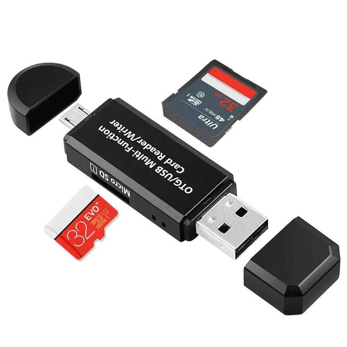 USB 2in1 Micro Card Reader - ATC