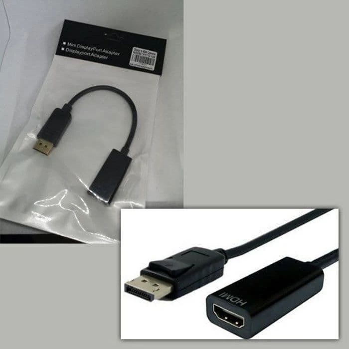 DisplayPort (male) to HDMI (female) Adapter 4K 0.2m - Atc
