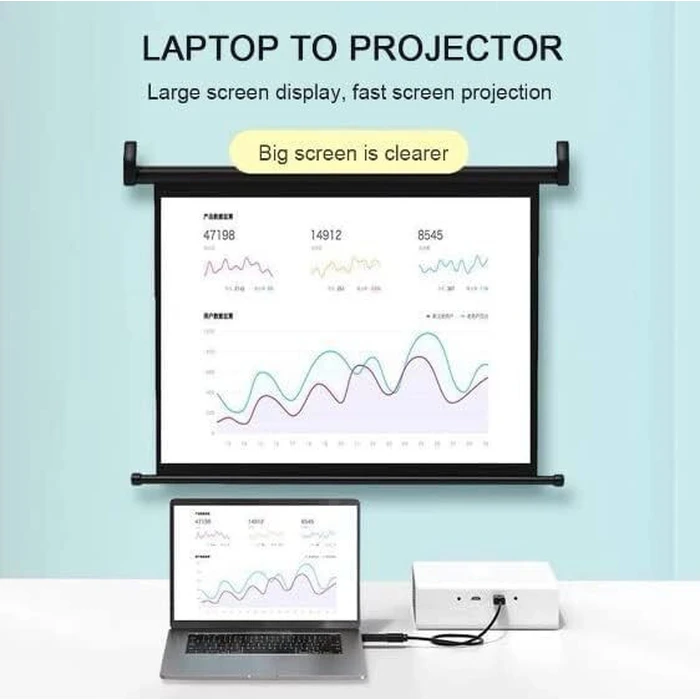 DisplayPort (DP) to HDMI Adapter (DP male to HDMI female) 4K - Atc