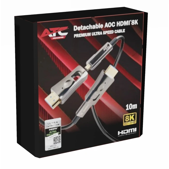 ATC AOC HDMI 2.1V 8K Detachable Optical HDMI Cable 10m
