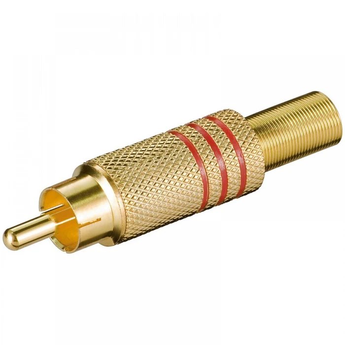 Oem RCA Male Connector Red