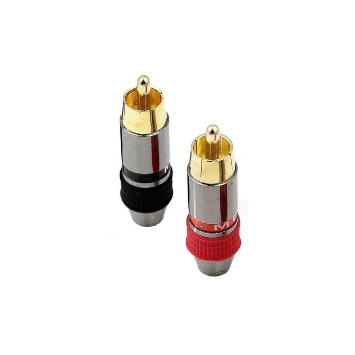 Oem RCA Male Connector Red