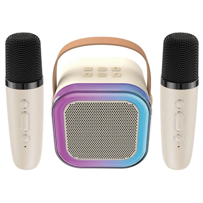 ATC-13 Wireless Karaoke Speaker with 2 Microphones, 5W, RGB, Bluetooth 5.3