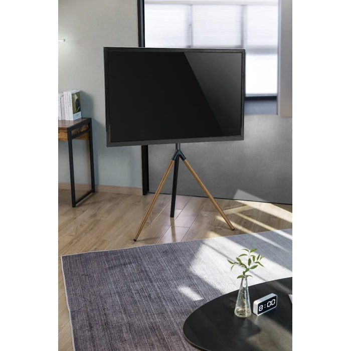 ATC-3044F Βάση Τηλεόρασης Τρίποδο Δαπέδου Easel Studio 45"-65" Μαύρη