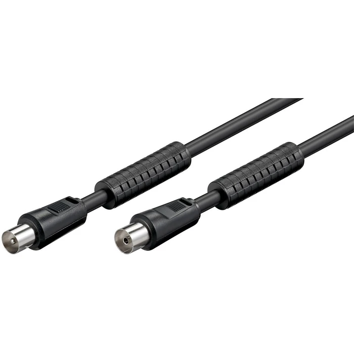 RF Cable 1.5m Black with Ferrite