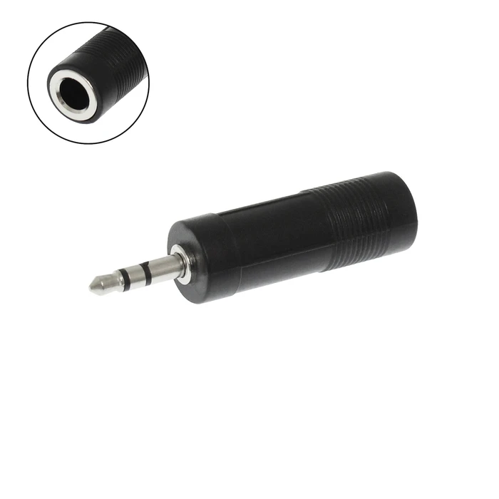 Oem Μετατροπέας Stereo 3 5mm Σε Stereo 6 35mm Θηλ