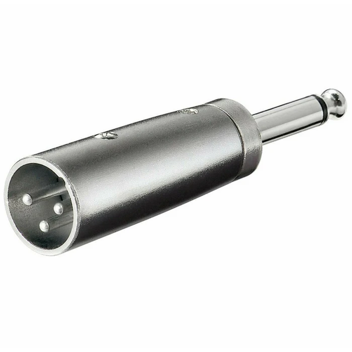 Audio Adapter Oem XLR Male to 6.35mm Mono Male